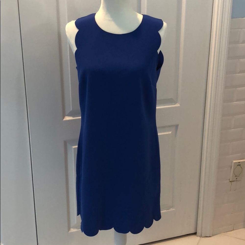 J. Crew scalloped dress, size 10